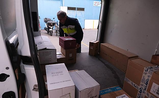 Las Empresas De Reparto De Paqueter a Dan Ox geno Al Comercio El 